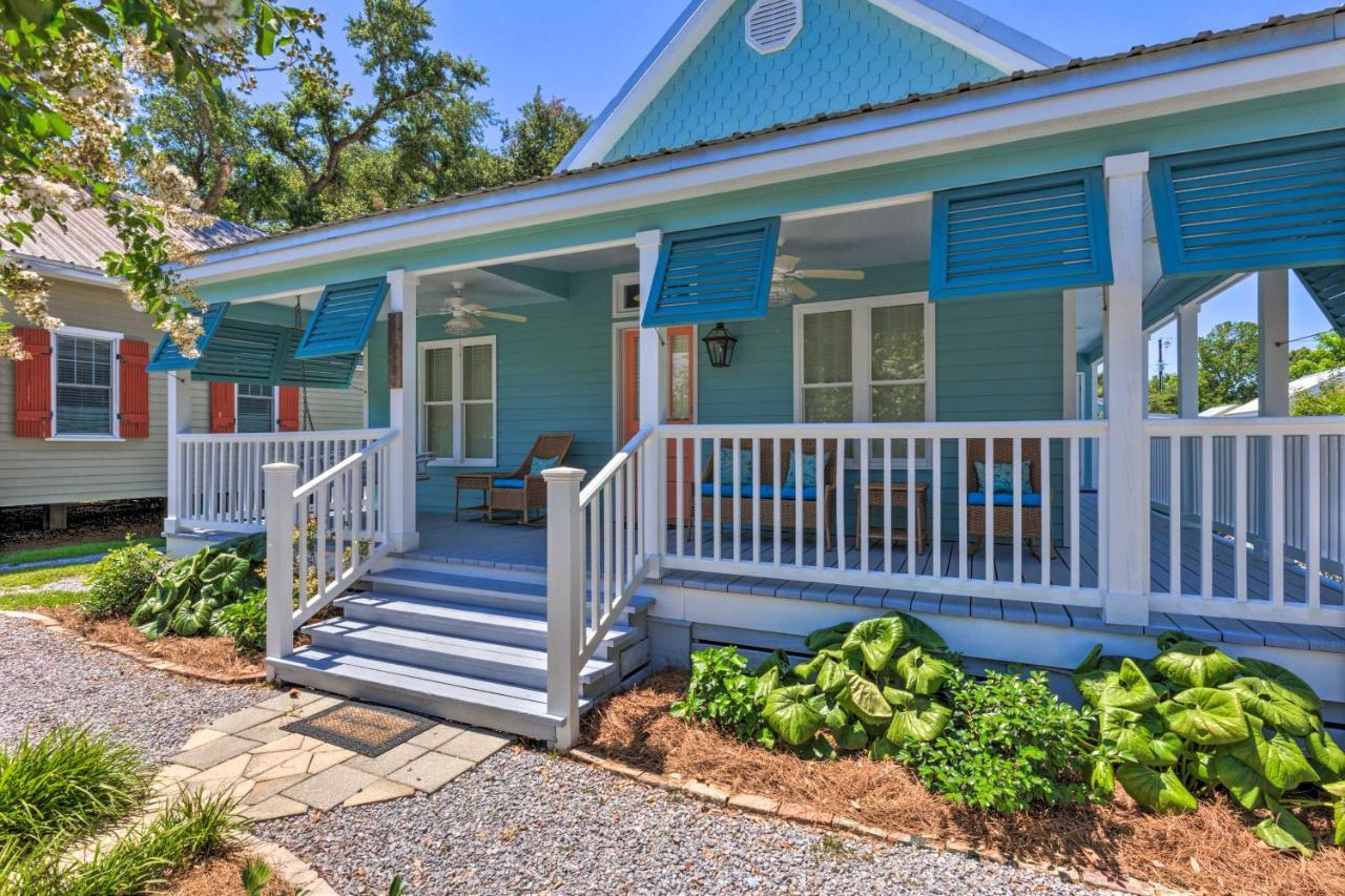 Cottage With Porch - 3 Min Walk To Bay St Louis Bay St. Louis Exterior foto
